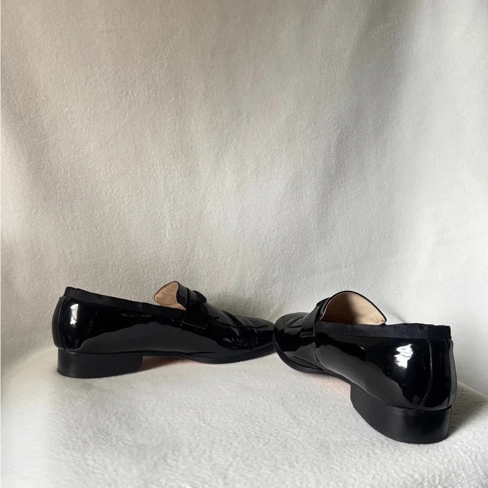 Andrew Fezza Size 10 1/2 Men’s Black Leather Dresss Shoes.